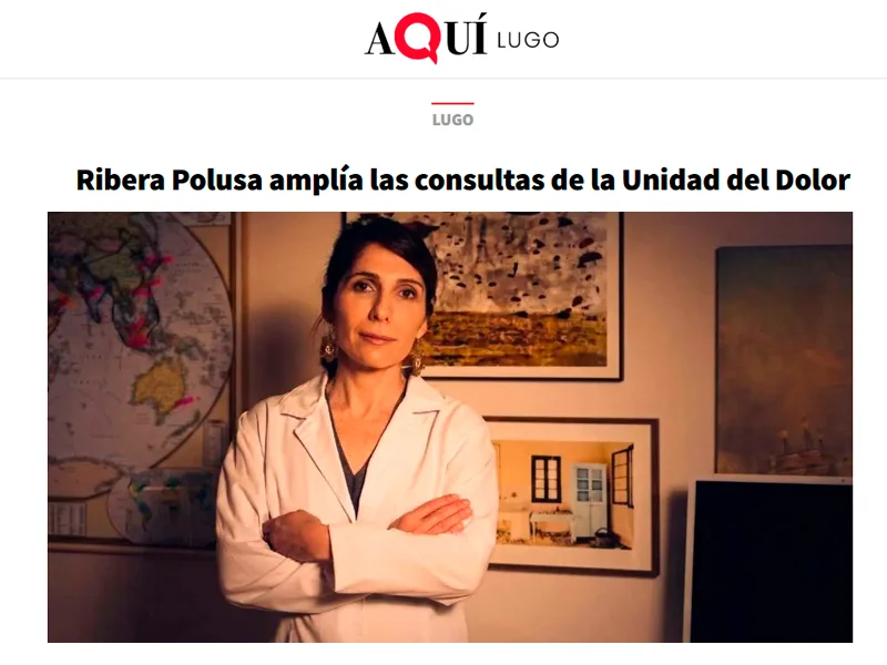 LA Doctora Andrea Romera Rabasa en el diario Aquí Lugo